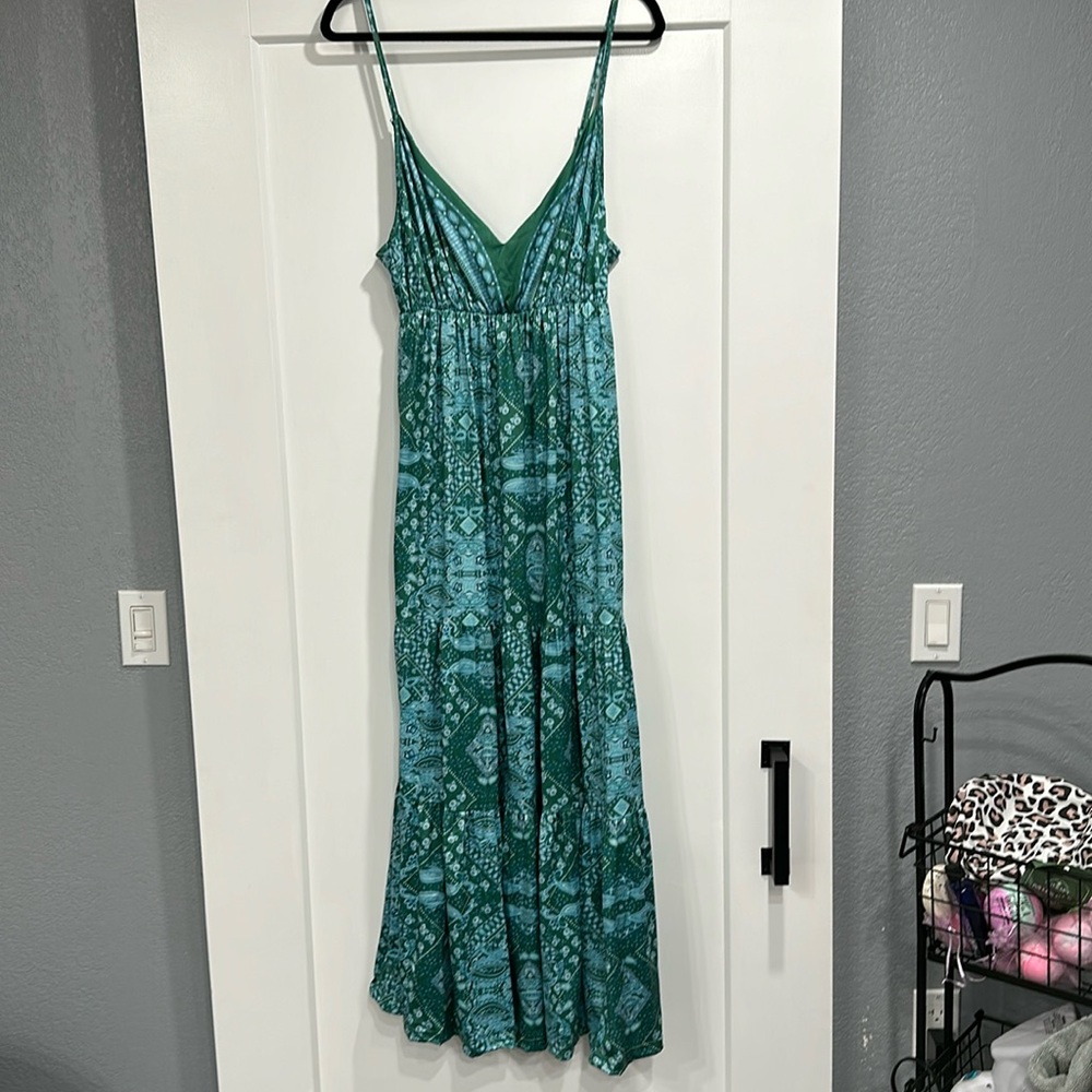Green Maxi Sundress